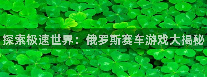 沐鸣科技做的游戏怎么样：探索极速世界：俄