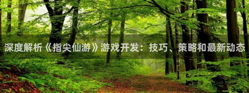沐鸣科技有哪些产品：深度解析《指尖仙游》